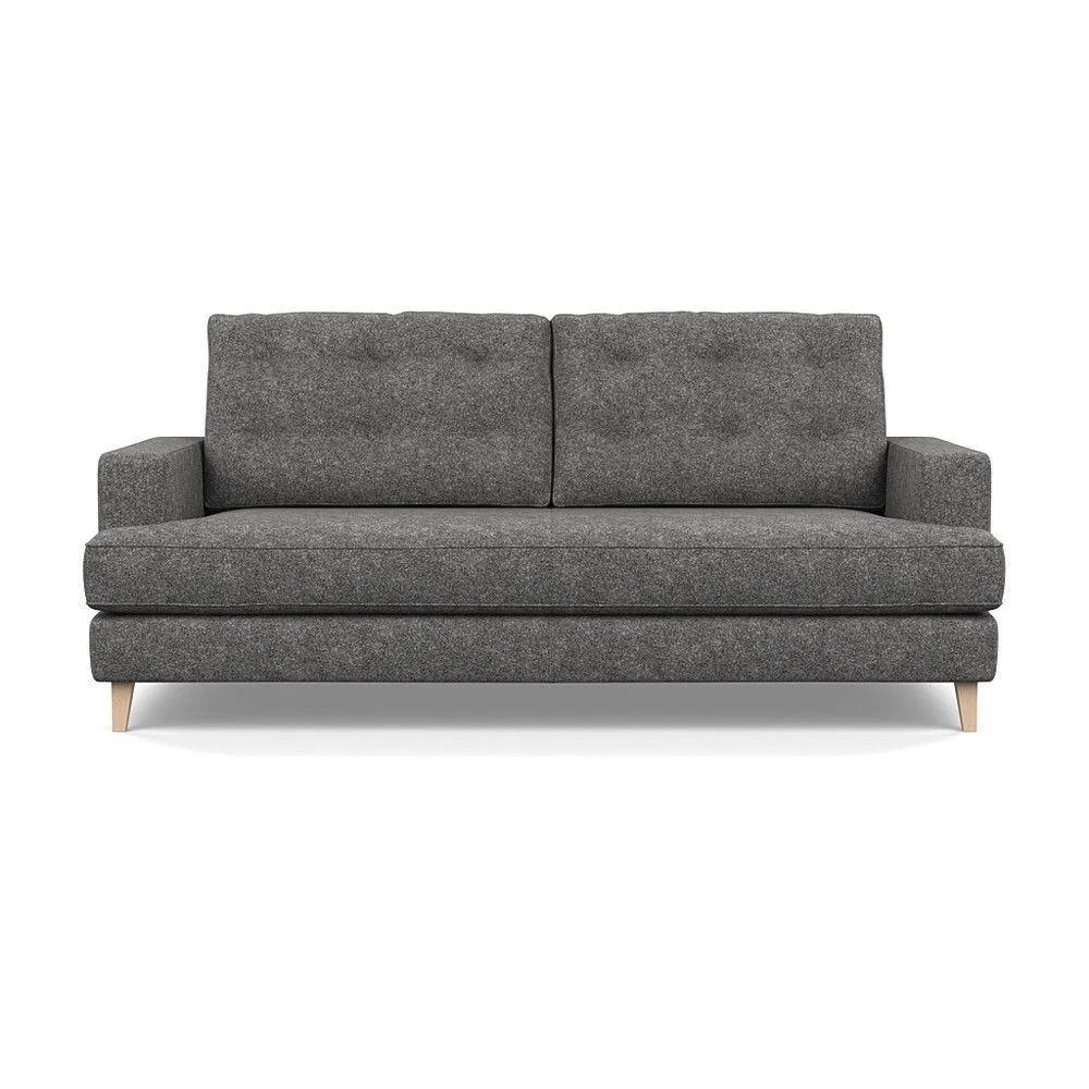 Heal's Richmond 2 Seater Sofa Smart Luxe Velvet Nickel Tinted Ash Feet - Heal's UK Furniture – image 24