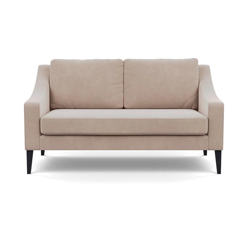 Heal's Richmond 2 Seater Sofa Smart Luxe Velvet Nickel Tinted Ash Feet - Heal's UK Furniture – image 29