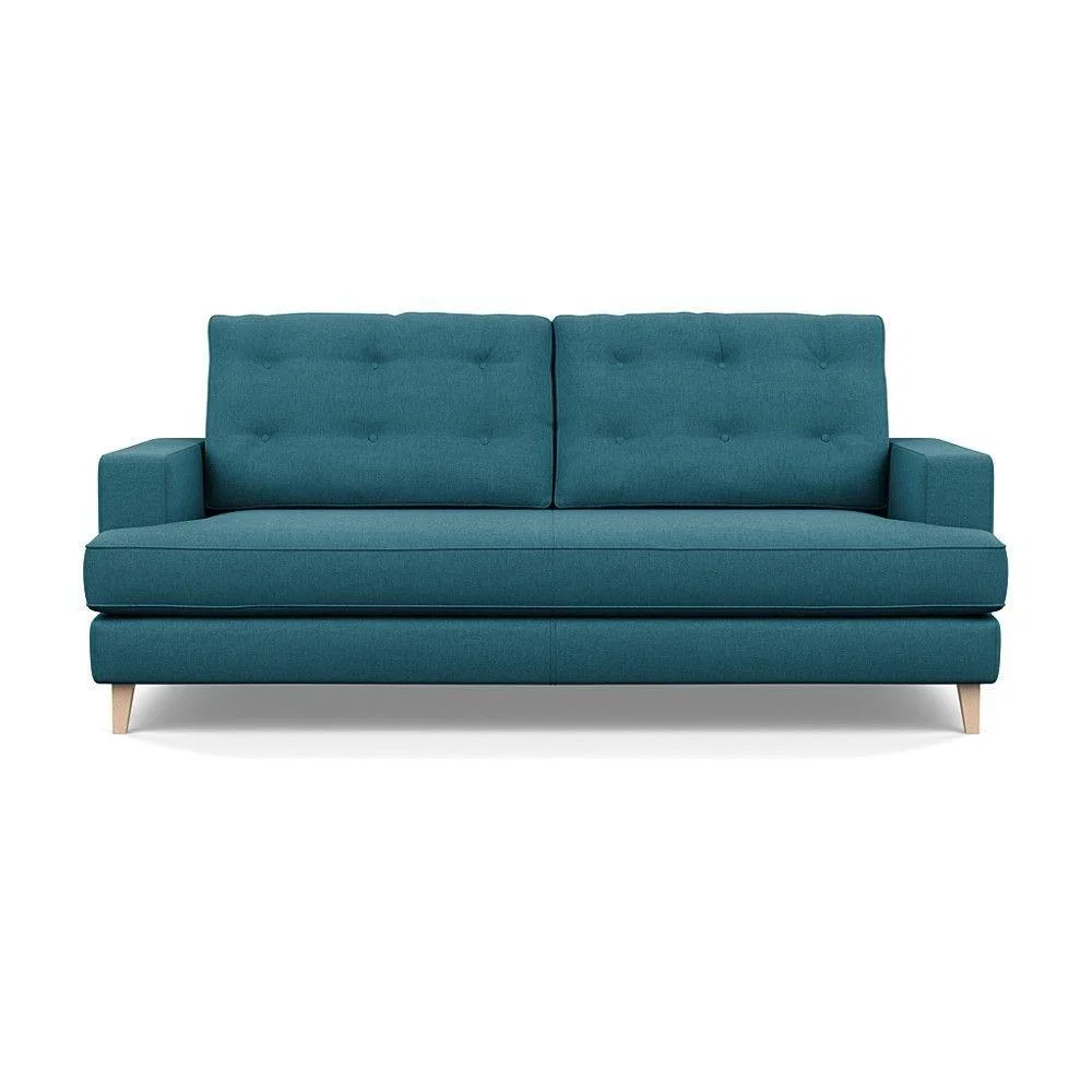 Heal's Richmond 2 Seater Sofa Smart Luxe Velvet Nickel Tinted Ash Feet - Heal's UK Furniture – image 30
