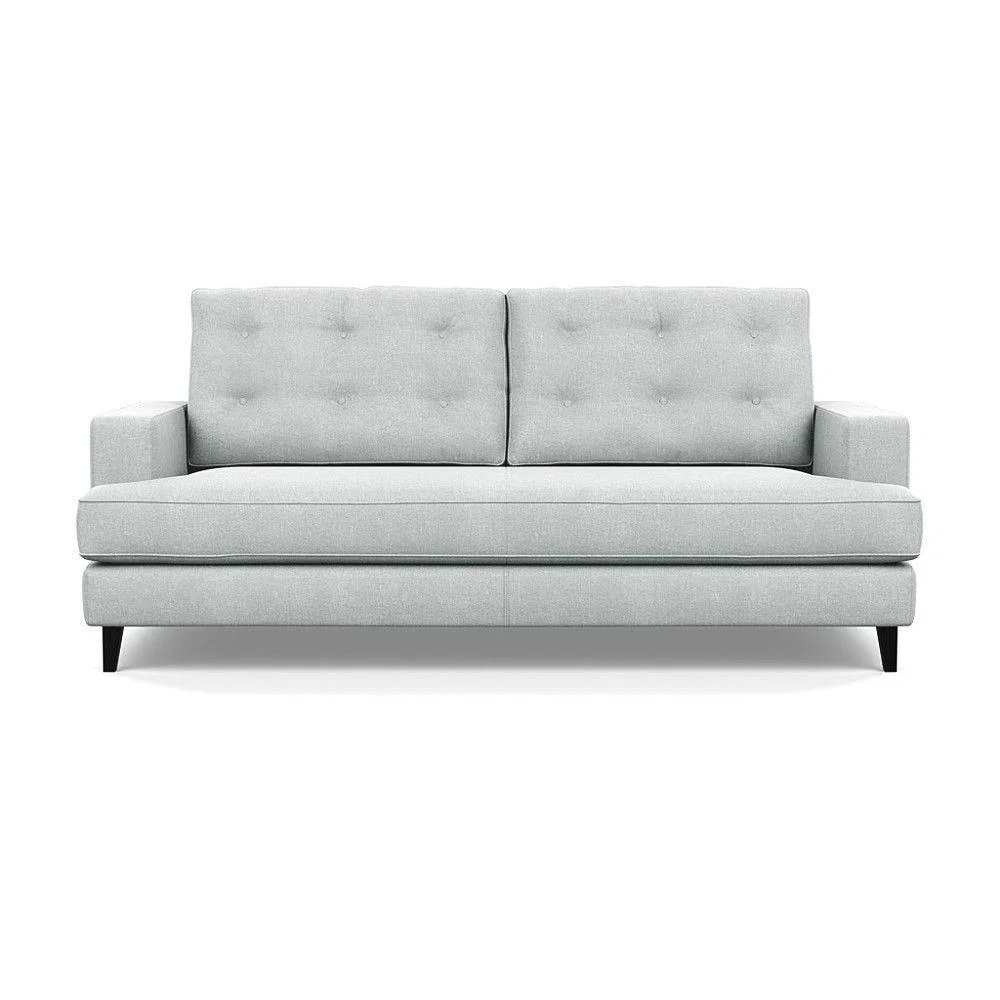 Heal's Richmond 2 Seater Sofa Smart Luxe Velvet Nickel Tinted Ash Feet - Heal's UK Furniture – image 31