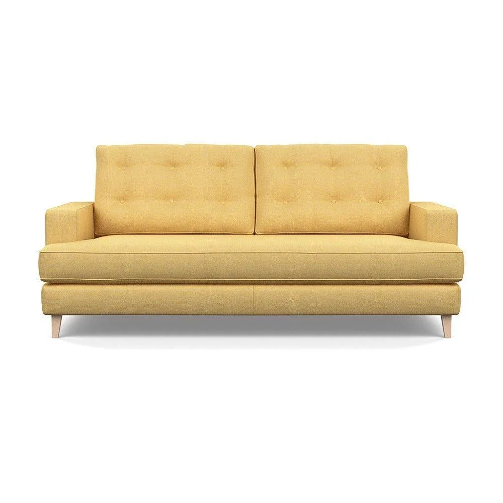 Heal's Richmond 2 Seater Sofa Smart Luxe Velvet Nickel Tinted Ash Feet - Heal's UK Furniture – image 35