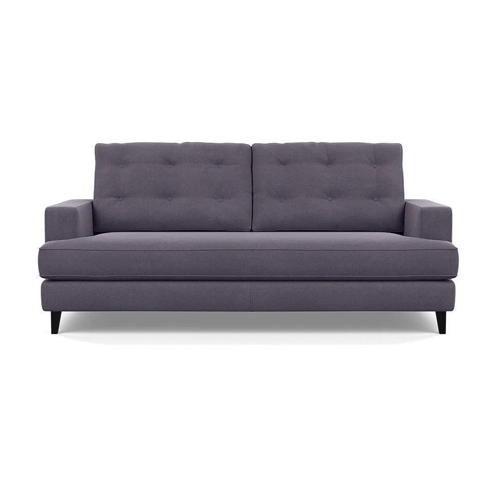 Heal's Richmond 2 Seater Sofa Smart Luxe Velvet Nickel Tinted Ash Feet - Heal's UK Furniture – image 37