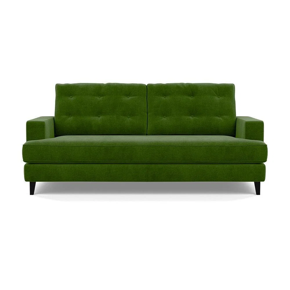 Heal's Richmond 2 Seater Sofa Smart Luxe Velvet Nickel Tinted Ash Feet - Heal's UK Furniture – image 38