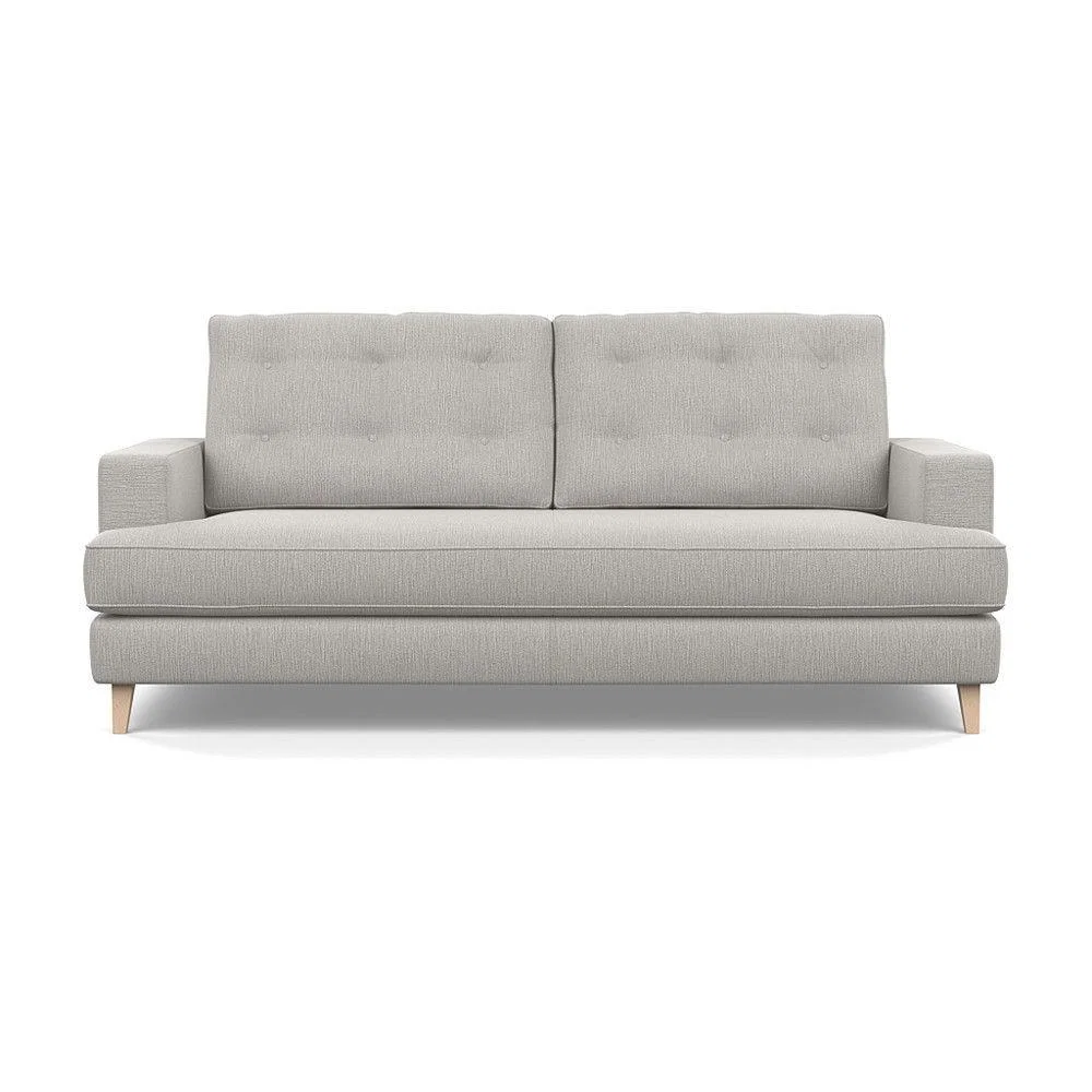 Heal's Richmond 2 Seater Sofa Smart Luxe Velvet Nickel Tinted Ash Feet - Heal's UK Furniture – image 39
