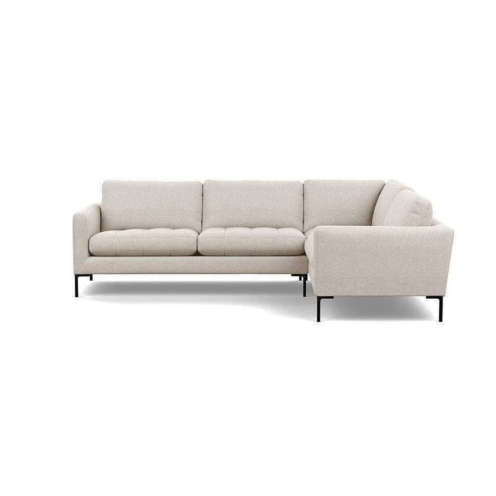 Heal's Richmond 2 Seater Sofa Smart Luxe Velvet Nickel Tinted Ash Feet - Heal's UK Furniture – image 40