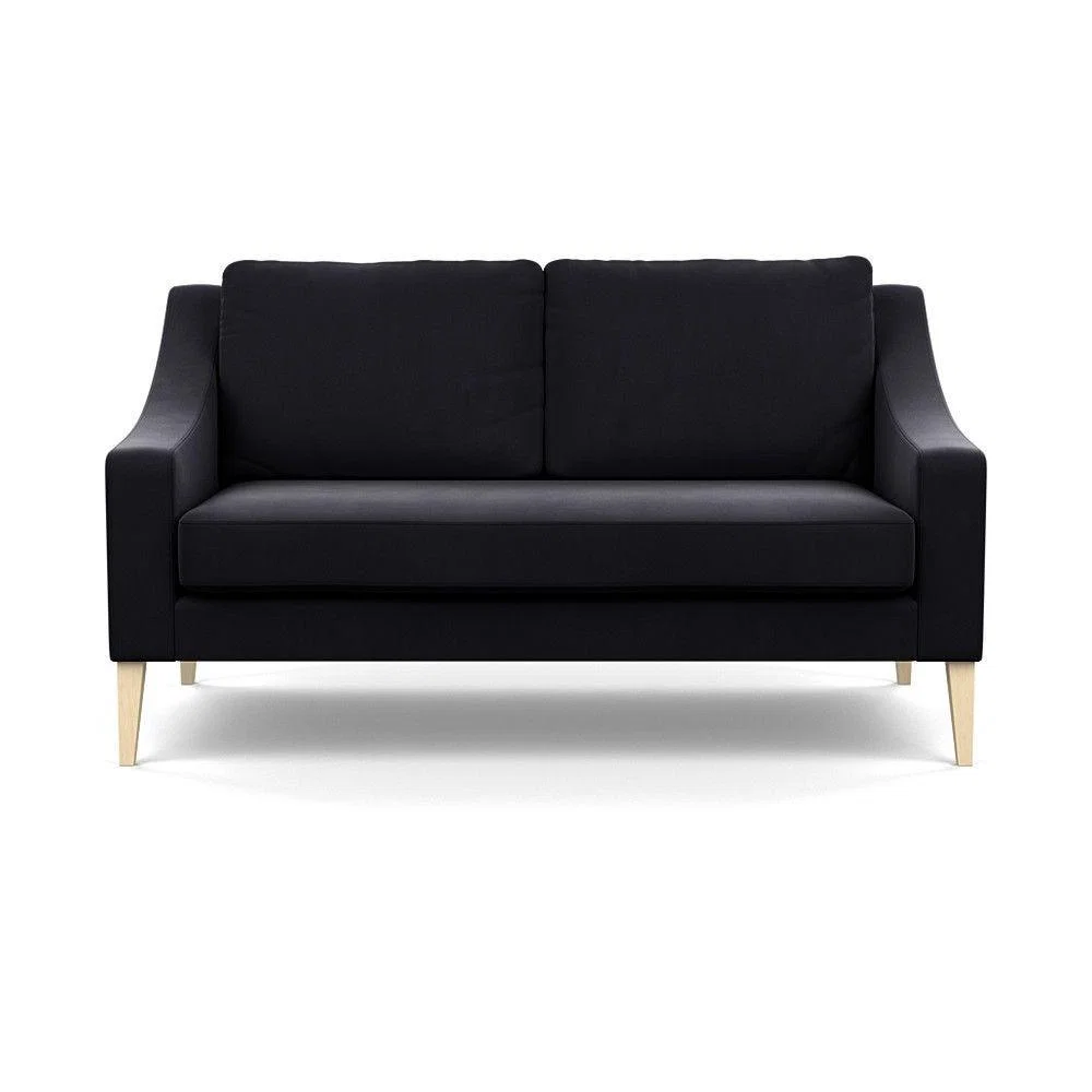Heal's Richmond 2 Seater Sofa Smart Luxe Velvet Nickel Tinted Ash Feet - Heal's UK Furniture – image 43