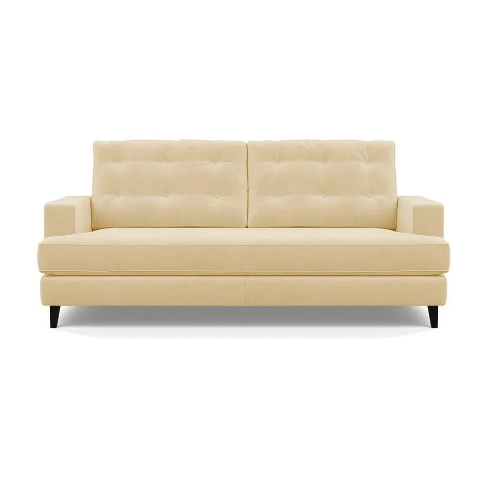 Heal's Richmond 2 Seater Sofa Smart Luxe Velvet Nickel Tinted Ash Feet - Heal's UK Furniture – image 45