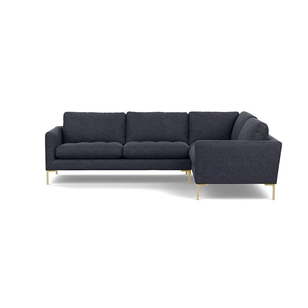 Heal's Richmond 2 Seater Sofa Smart Luxe Velvet Nickel Tinted Ash Feet - Heal's UK Furniture – image 48