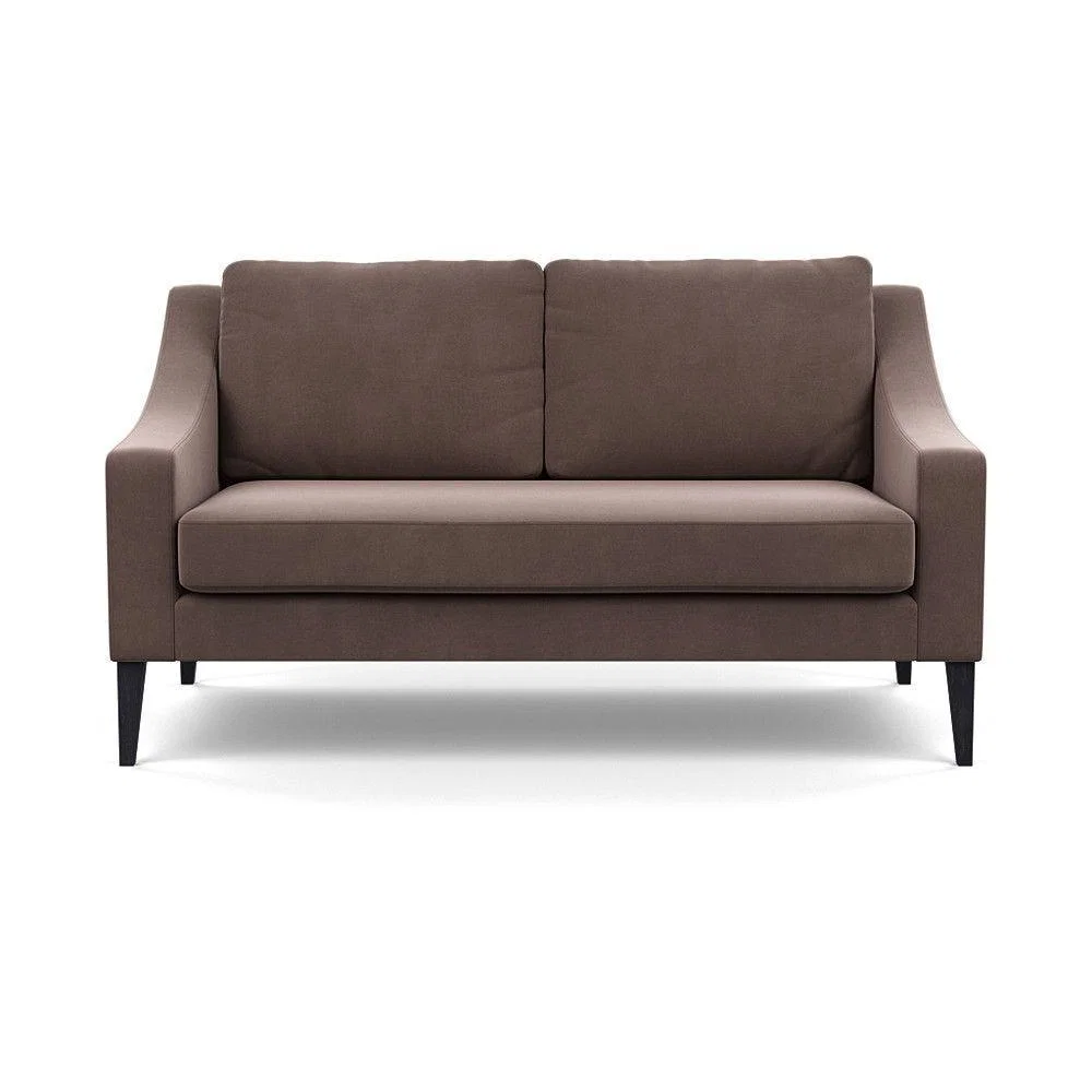 Heal's Richmond 2 Seater Sofa Smart Luxe Velvet Nickel Tinted Ash Feet - Heal's UK Furniture – image 53