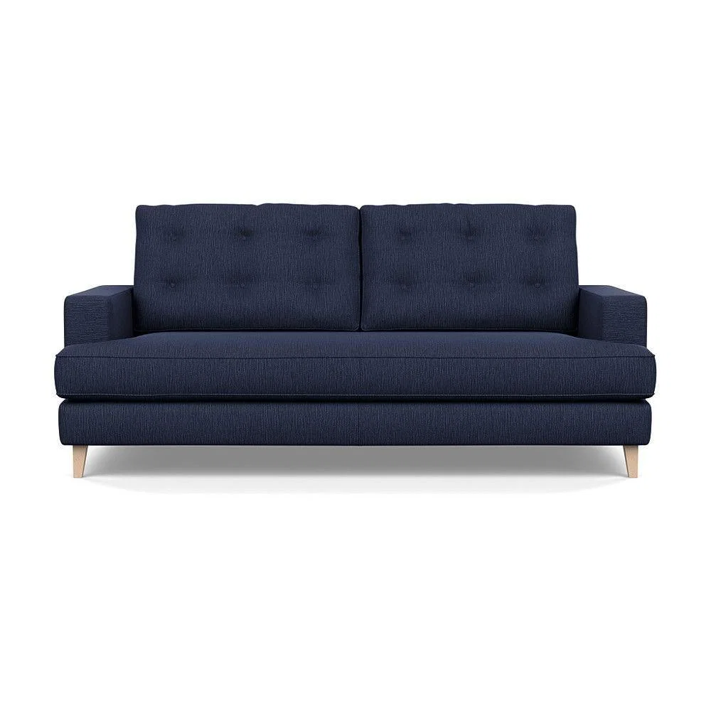 Heal's Richmond 2 Seater Sofa Smart Luxe Velvet Nickel Tinted Ash Feet - Heal's UK Furniture – image 59