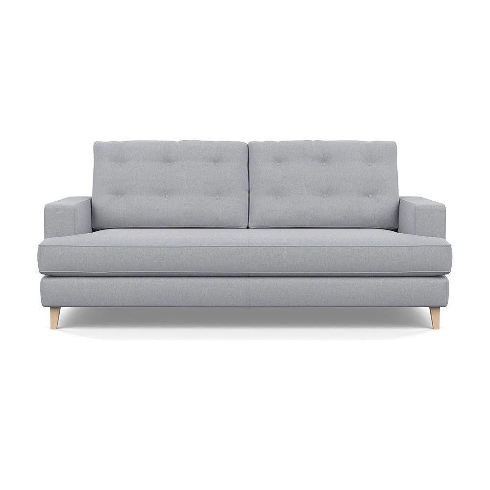 Heal's Richmond 2 Seater Sofa Smart Luxe Velvet Nickel Tinted Ash Feet - Heal's UK Furniture – image 60
