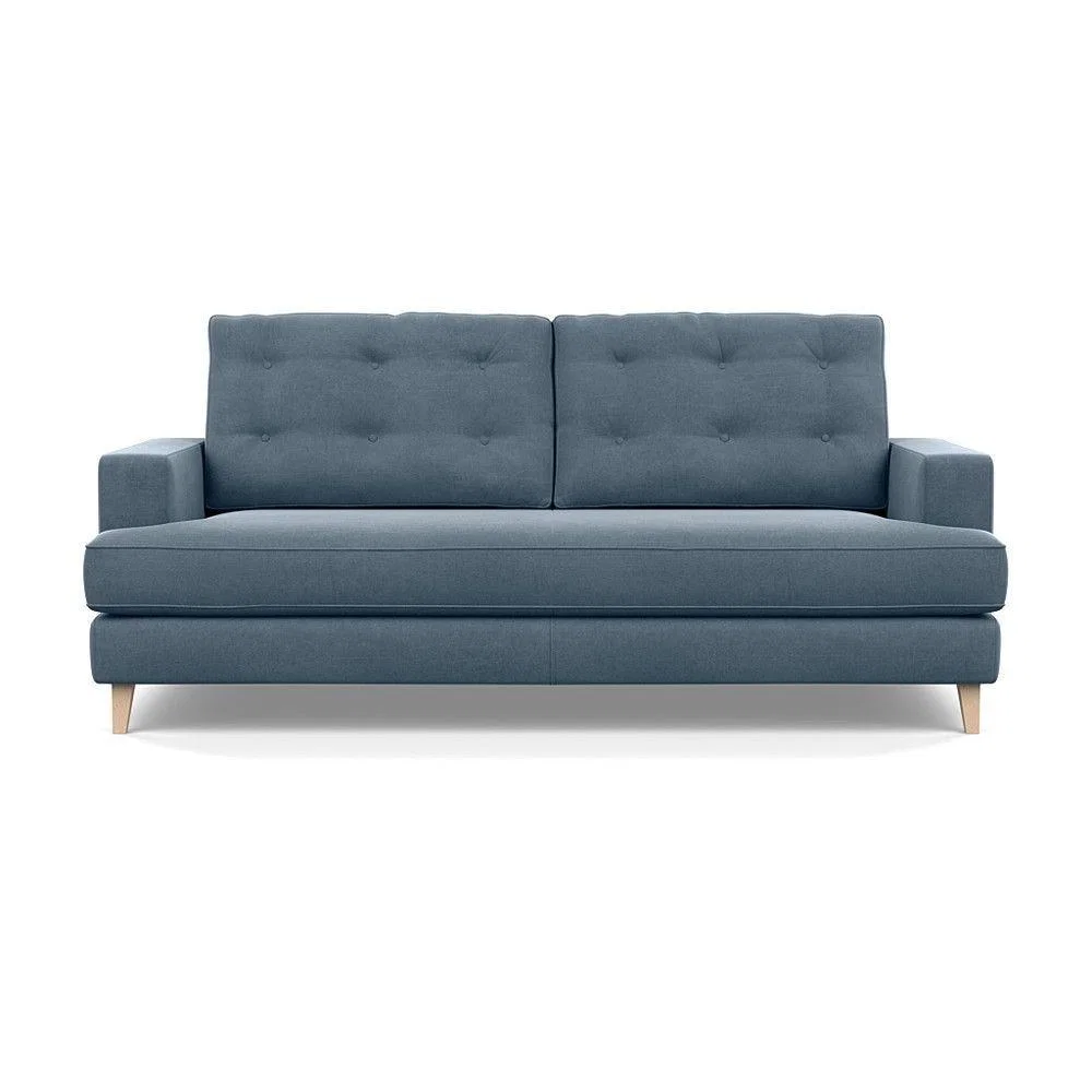 Heal's Richmond 2 Seater Sofa Smart Luxe Velvet Nickel Tinted Ash Feet - Heal's UK Furniture – image 61
