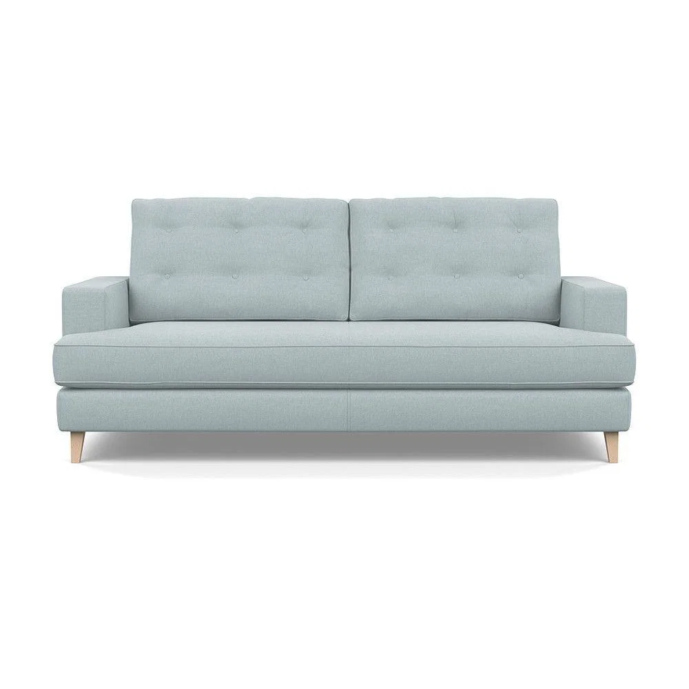 Heal's Richmond 2 Seater Sofa Smart Luxe Velvet Nickel Tinted Ash Feet - Heal's UK Furniture – image 62