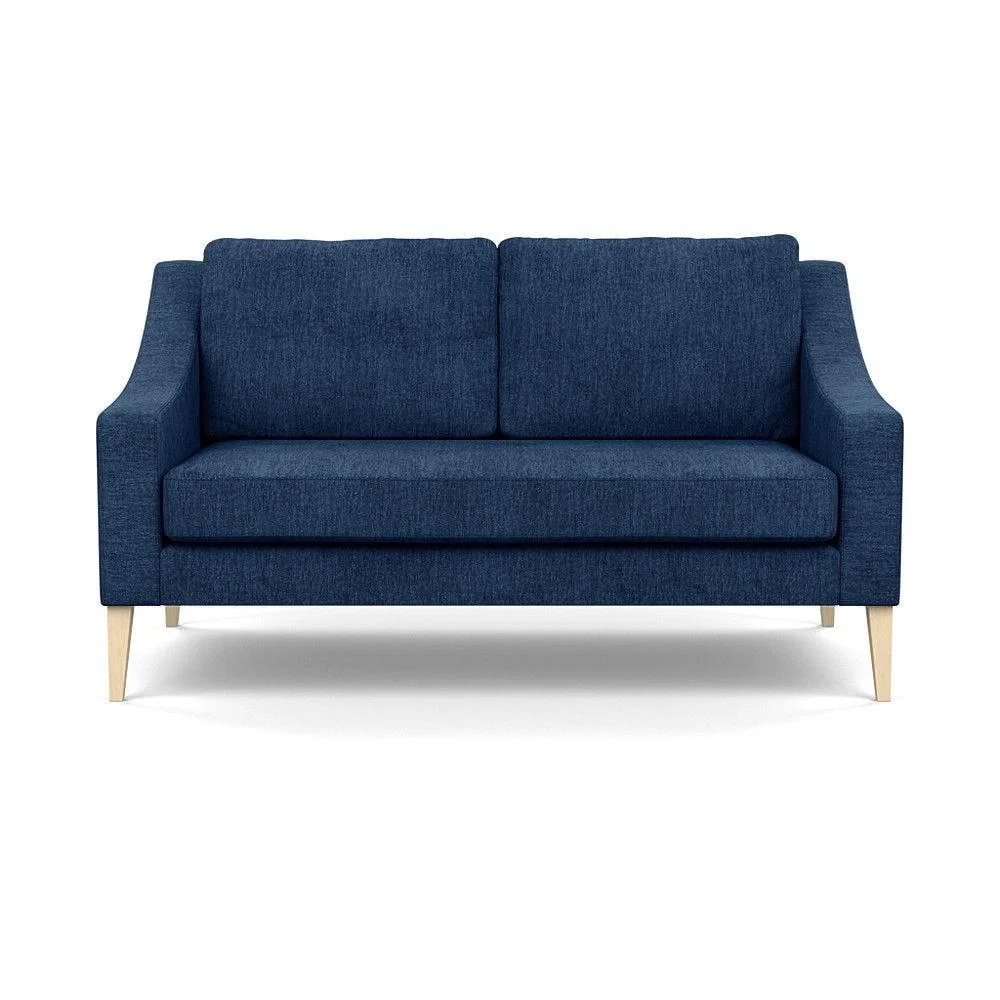 Heal's Richmond 2 Seater Sofa Smart Luxe Velvet Nickel Tinted Ash Feet - Heal's UK Furniture – image 64