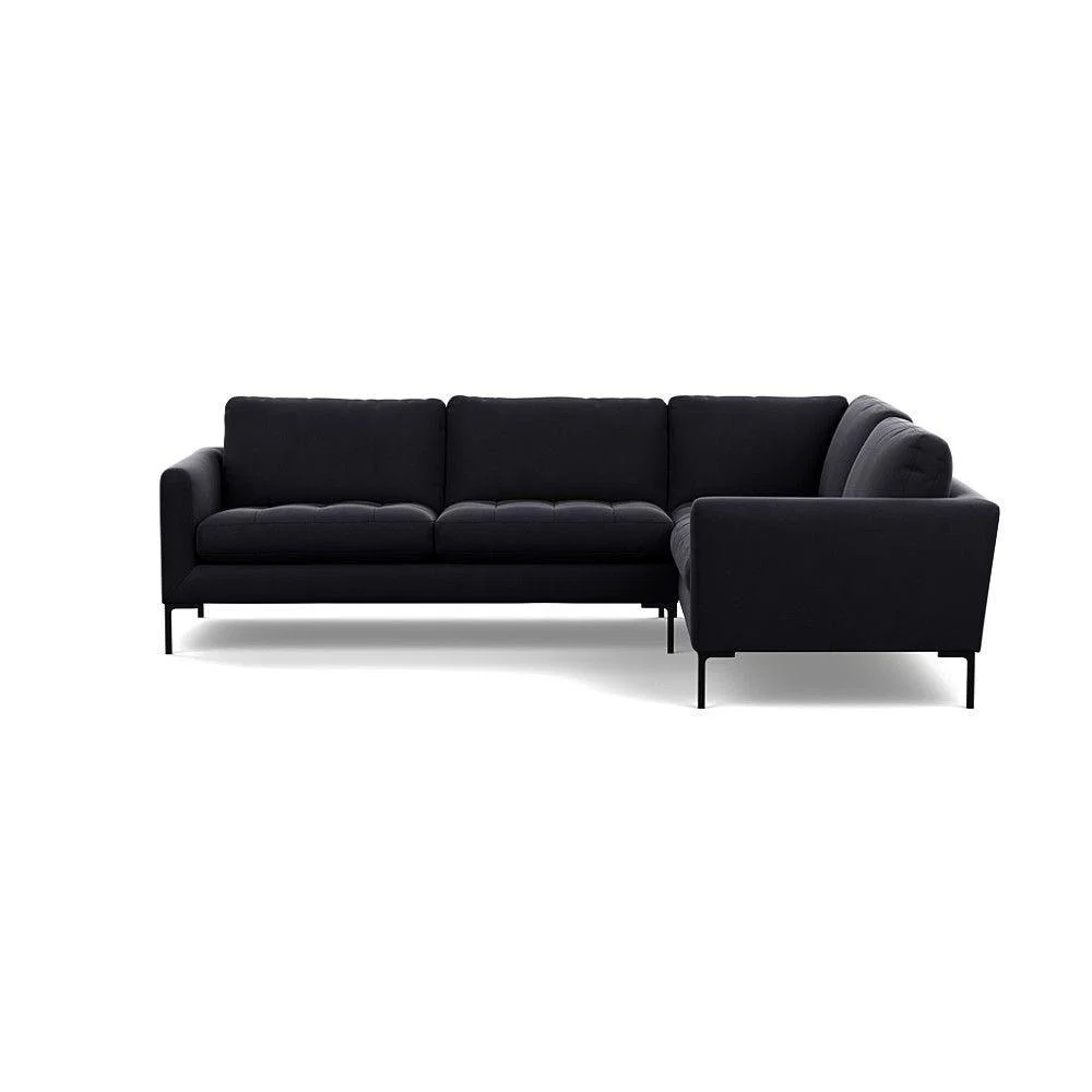 Heal's Richmond 2 Seater Sofa Smart Luxe Velvet Nickel Tinted Ash Feet - Heal's UK Furniture – image 65