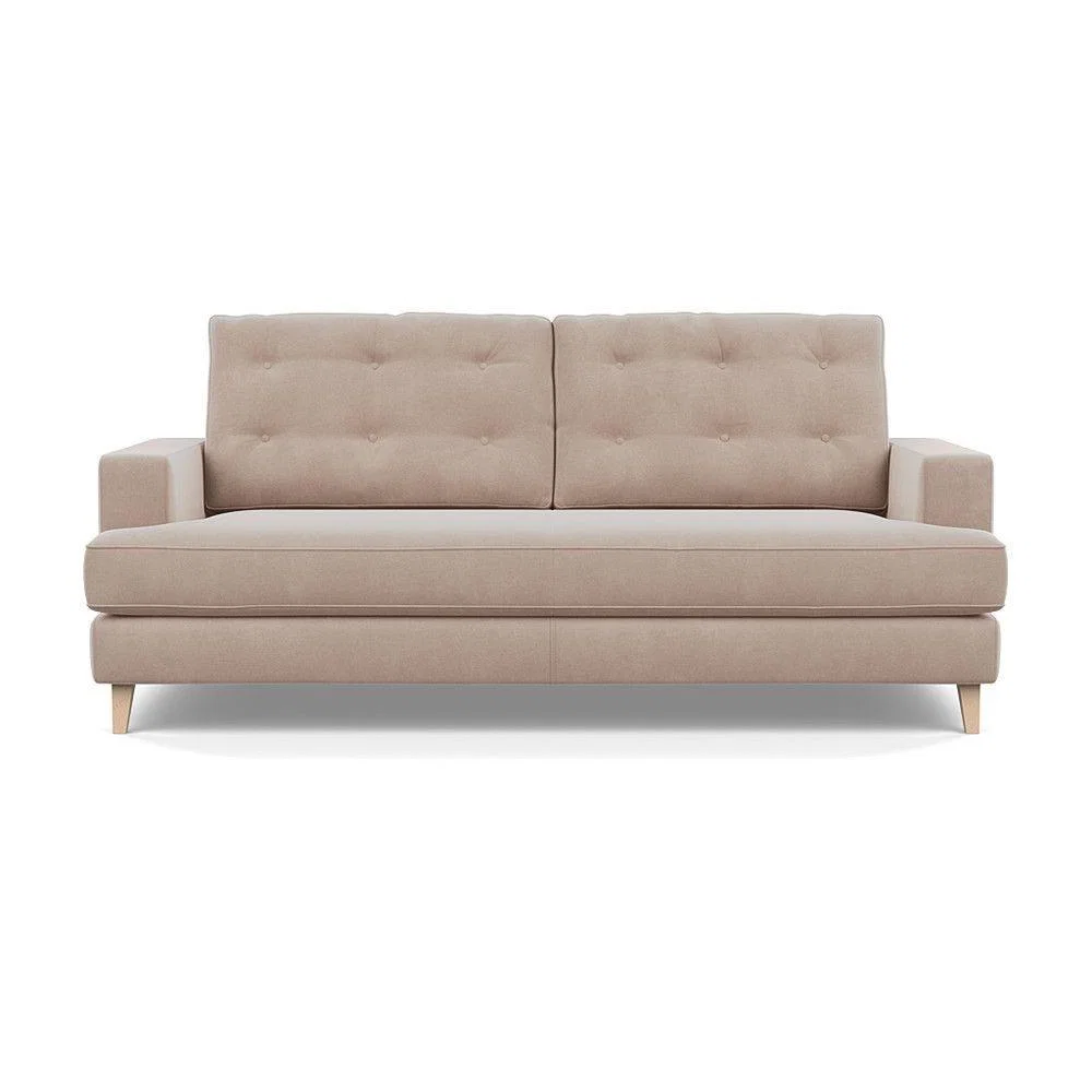 Heal's Richmond 2 Seater Sofa Smart Luxe Velvet Nickel Tinted Ash Feet - Heal's UK Furniture – image 66