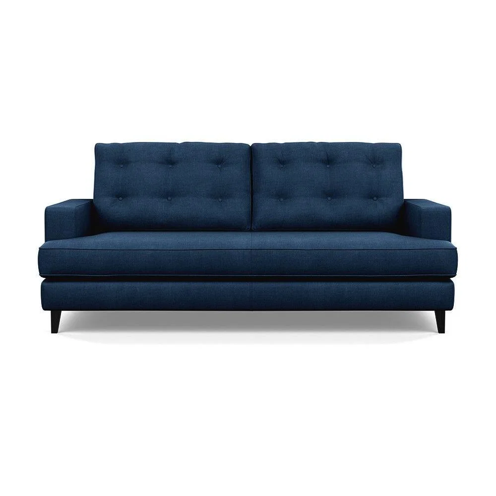 Heal's Richmond 2 Seater Sofa Smart Luxe Velvet Nickel Tinted Ash Feet - Heal's UK Furniture – image 68