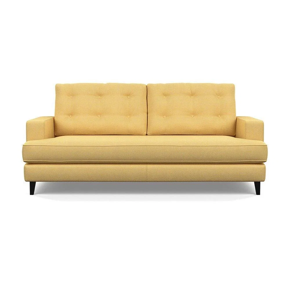 Heal's Richmond 2 Seater Sofa Smart Luxe Velvet Nickel Tinted Ash Feet - Heal's UK Furniture – image 8