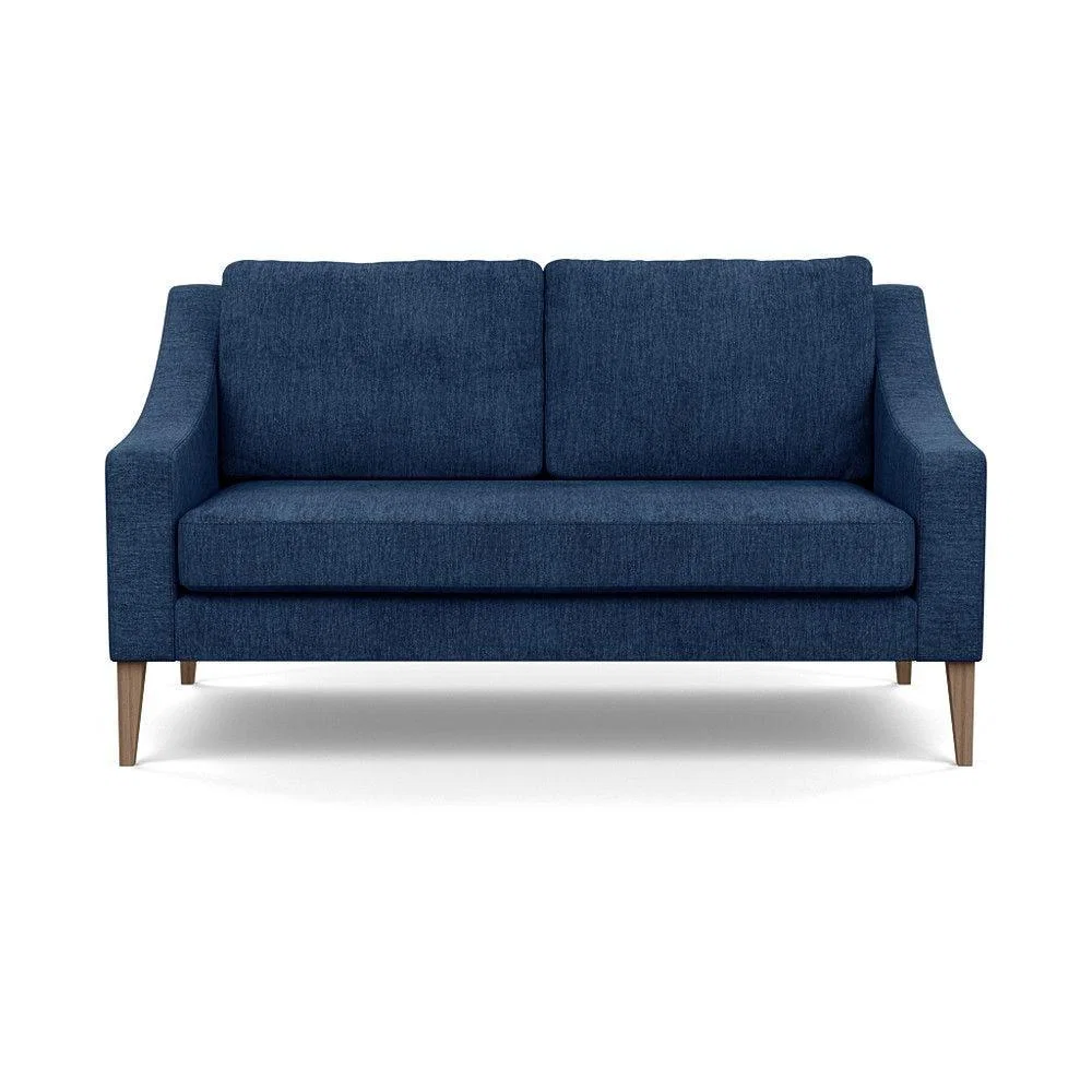 Heal's Richmond 2 Seater Sofa Smart Luxe Velvet Nickel Tinted Ash Feet - Heal's UK Furniture – image 71
