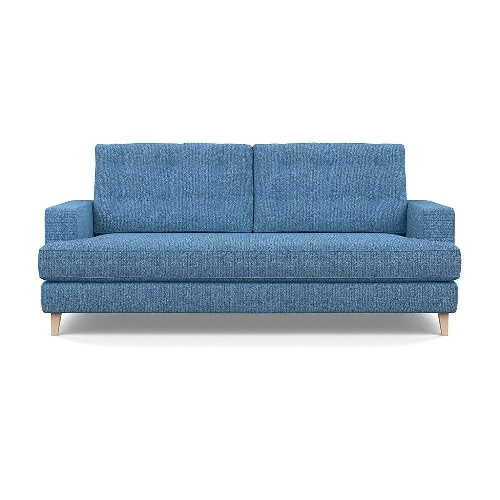 Heal's Richmond 2 Seater Sofa Smart Luxe Velvet Nickel Tinted Ash Feet - Heal's UK Furniture – image 76