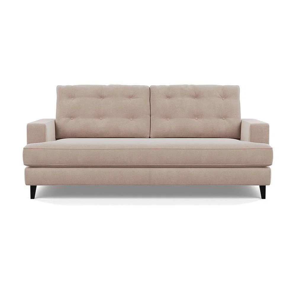 Heal's Richmond 2 Seater Sofa Smart Luxe Velvet Nickel Tinted Ash Feet - Heal's UK Furniture – image 78