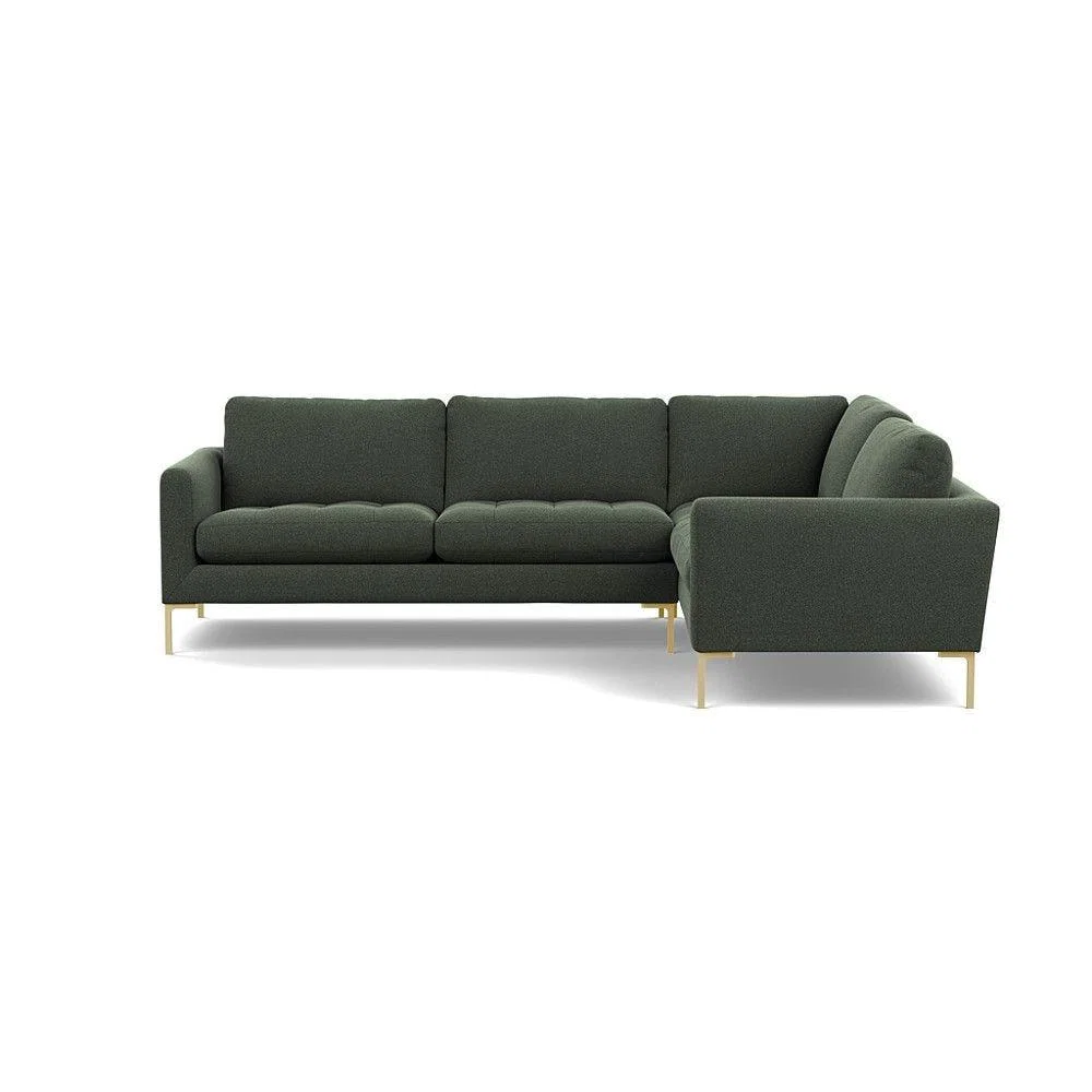 Heal's Richmond 2 Seater Sofa Smart Luxe Velvet Nickel Tinted Ash Feet - Heal's UK Furniture – image 81