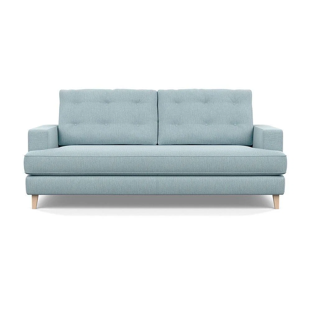 Heal's Richmond 2 Seater Sofa Smart Luxe Velvet Nickel Tinted Ash Feet - Heal's UK Furniture – image 89