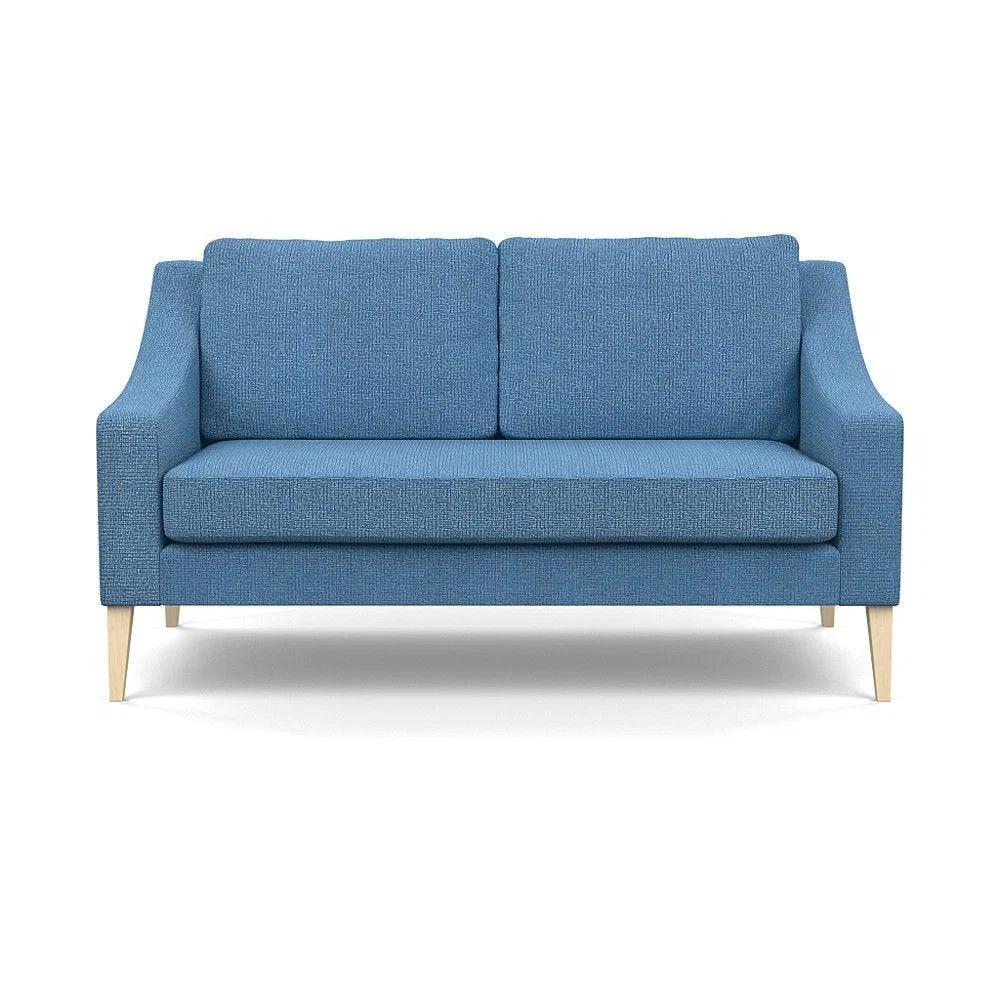Heal's Richmond 2 Seater Sofa Smart Luxe Velvet Nickel Tinted Ash Feet - Heal's UK Furniture – image 90