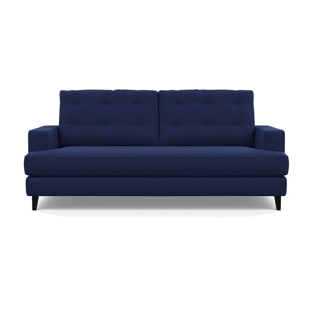 Heal's Richmond 2 Seater Sofa Smart Luxe Velvet Nickel Tinted Ash Feet - Heal's UK Furniture – image 96