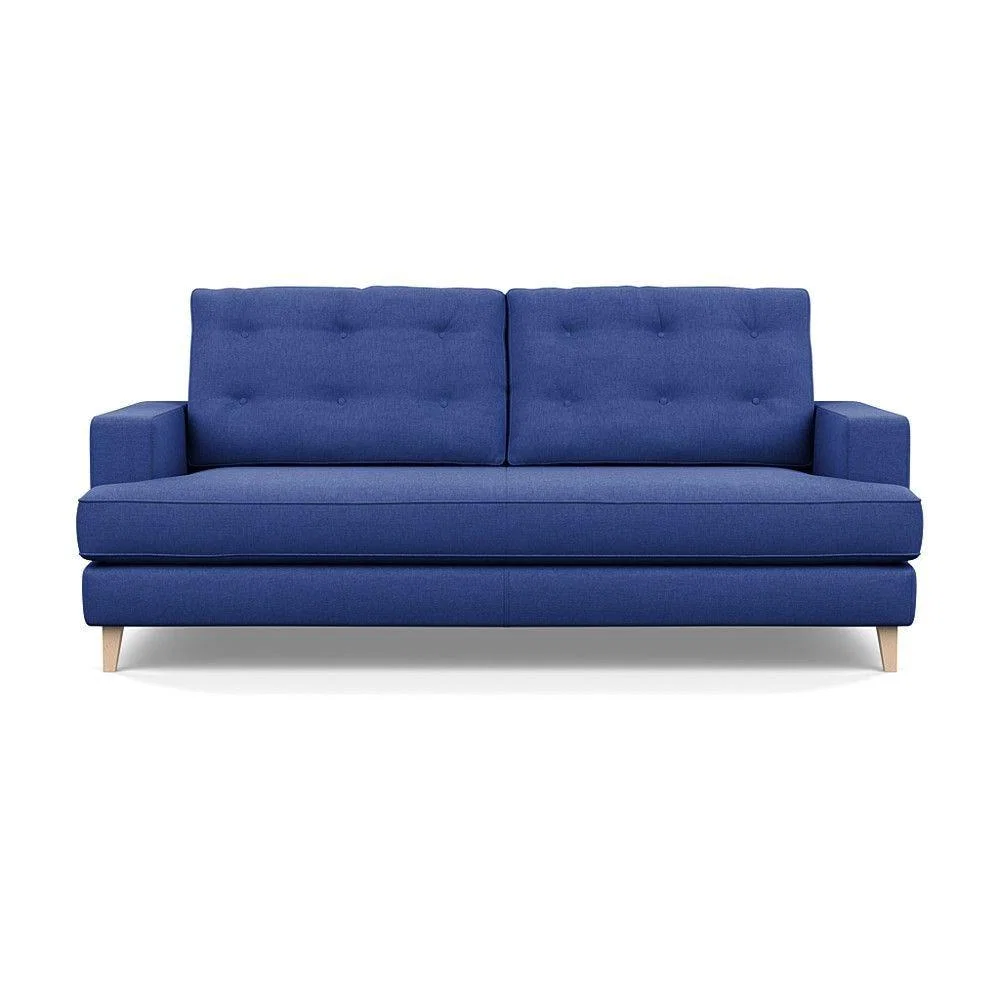 Heal's Richmond 2 Seater Sofa Smart Luxe Velvet Nickel Tinted Ash Feet - Heal's UK Furniture – image 98