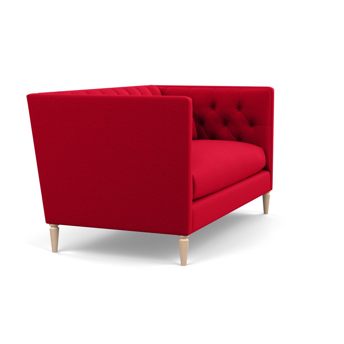 Heal's Balmoral 2 Seater Sofa Melton Wool Red Oxide Walnu - Heal's UK Furniture – image 3