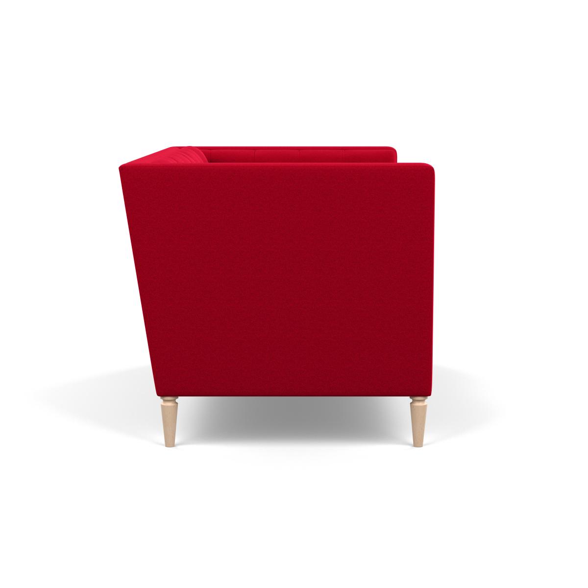 Heal's Balmoral 2 Seater Sofa Melton Wool Red Oxide Walnu - Heal's UK Furniture – image 4