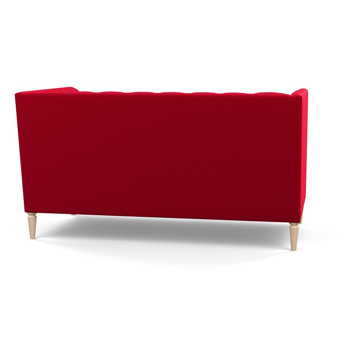Heal's Balmoral 2 Seater Sofa Melton Wool Red Oxide Walnu - Heal's UK Furniture – image 6