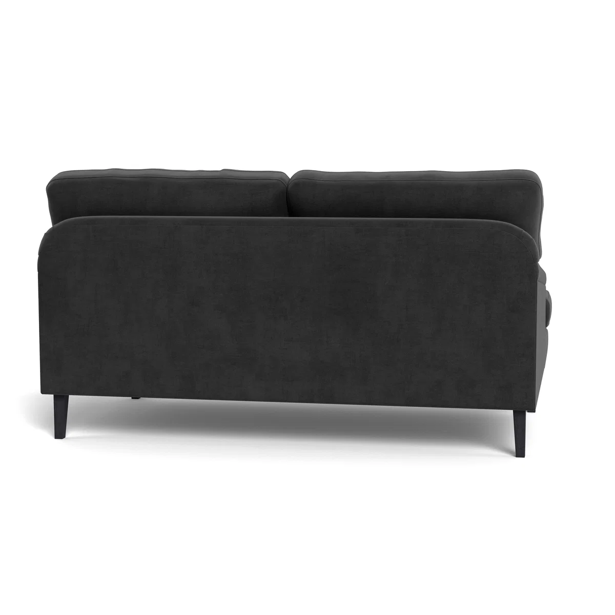 Heal's Stanton 2 Seater Sofa Smart Luxe Velvet Nickel Black Feet – image 6