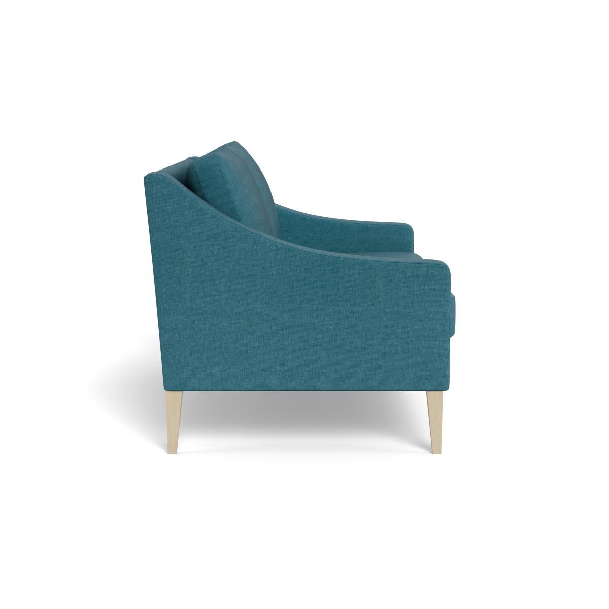 Heal's Richmond 2 Seater Sofa Brushed Cotton Cadet Natural Feet – image 4