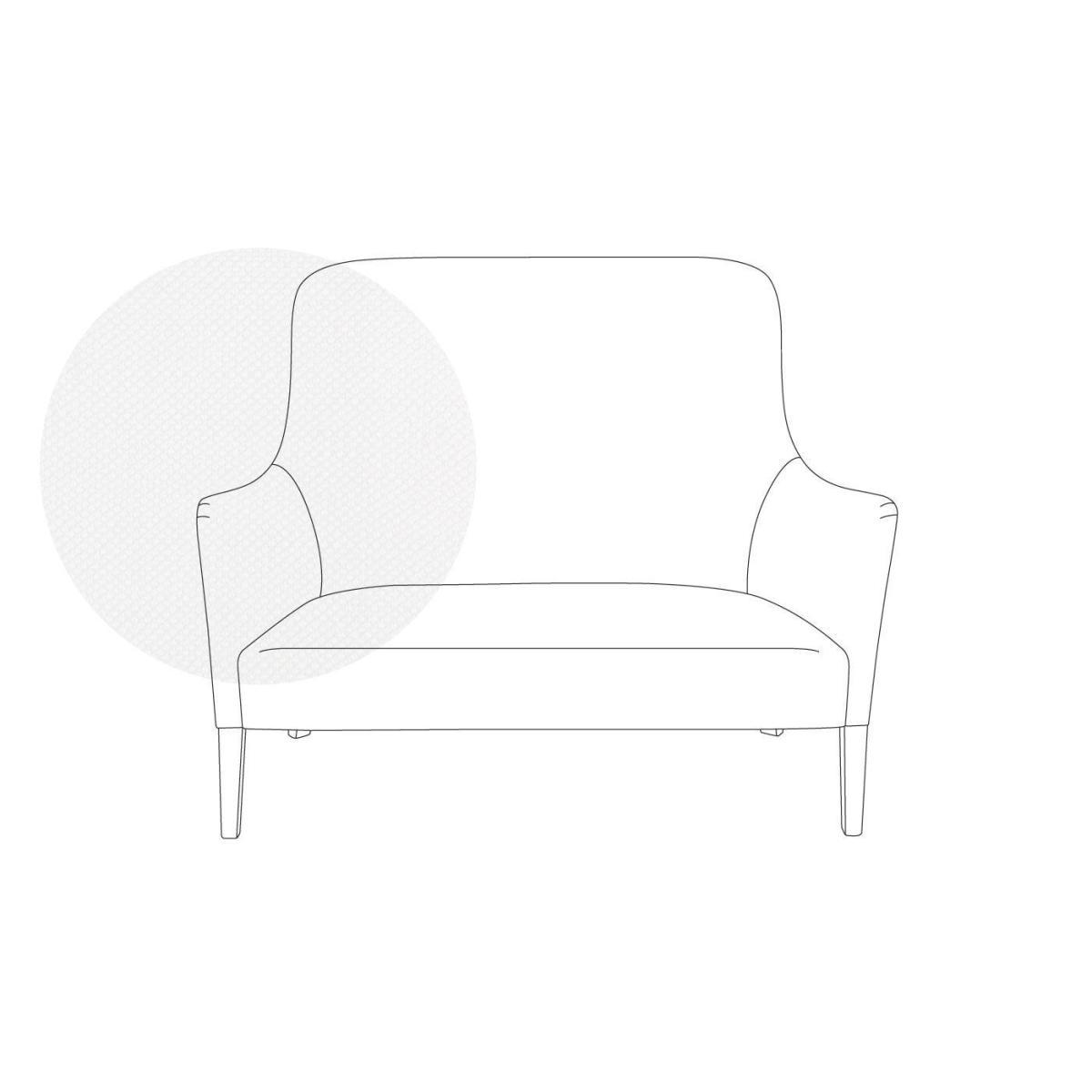 Heal's Pendel 2 Seater Sofa Varese Emerald Oak Feet - Heal's UK Furniture – image 8