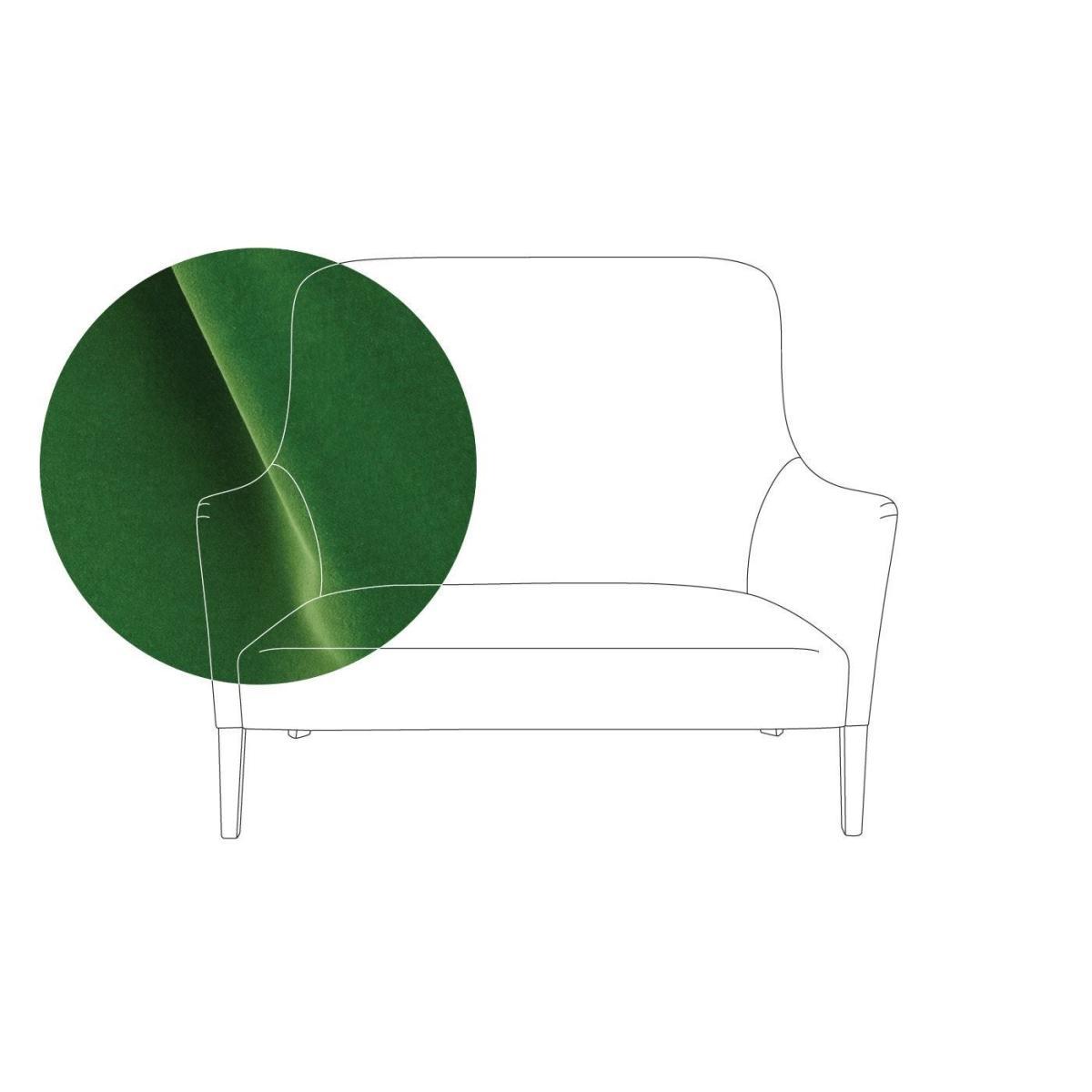 Heal's Pendel 2 Seater Sofa Varese Emerald Oak Feet - Heal's UK Furniture – image 9