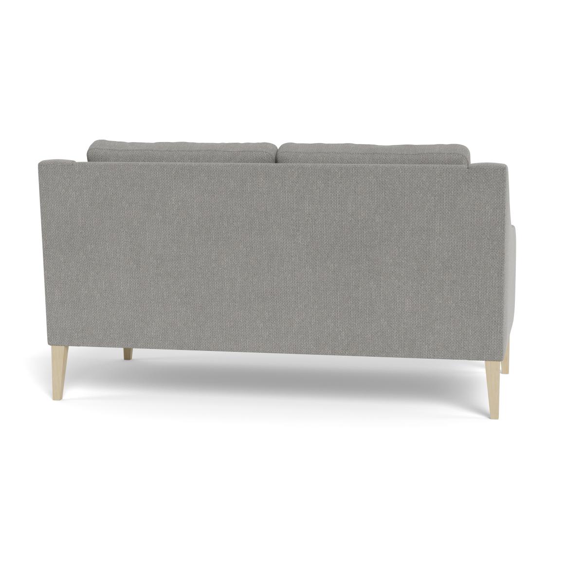 Heal's Richmond 2 Seater Sofa Texture Pale Grey Black Feet – image 6