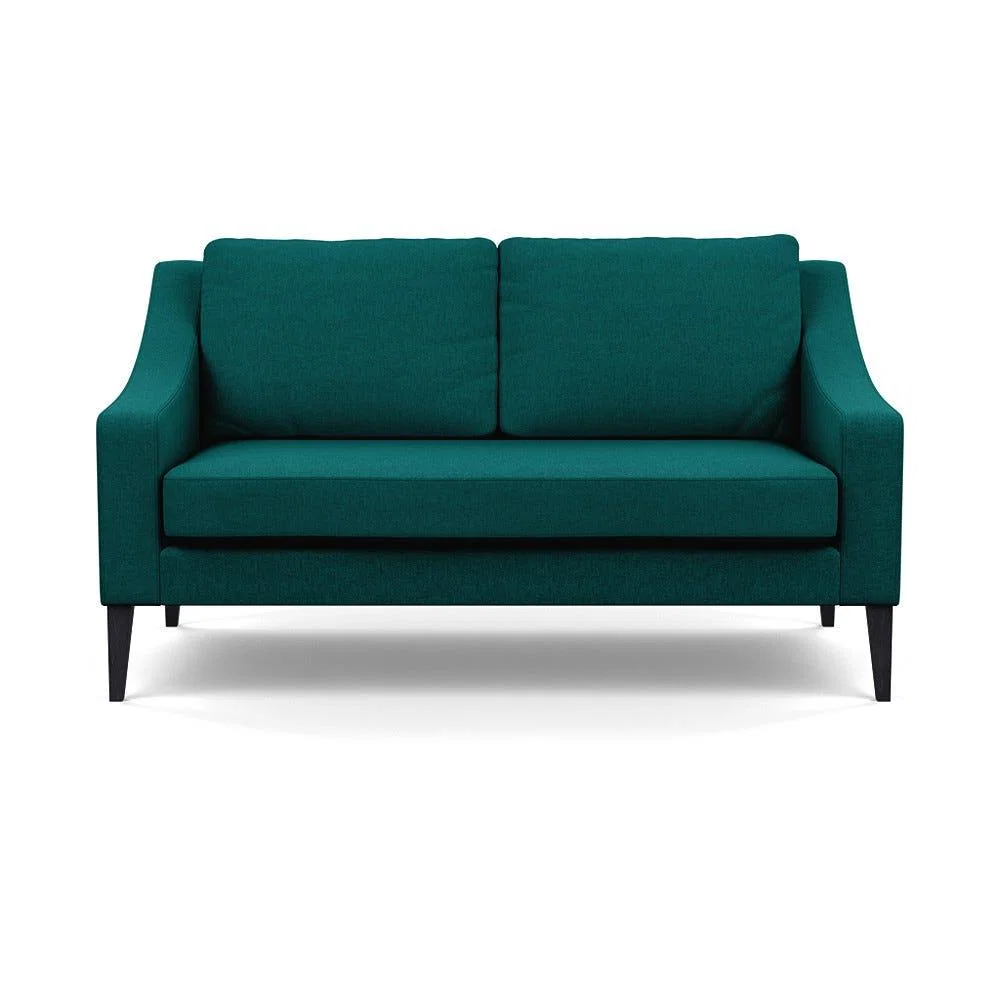 Heal's Richmond 2 Seater Sofa Brushed Cotton Pine Black Feet – image 2