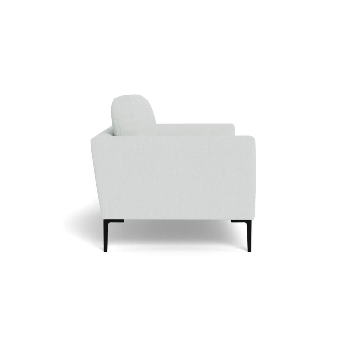 Heal's Eton 2 Seater Sofa Broad Weave Tin Brass Feet - Heal's UK Furniture – image 3