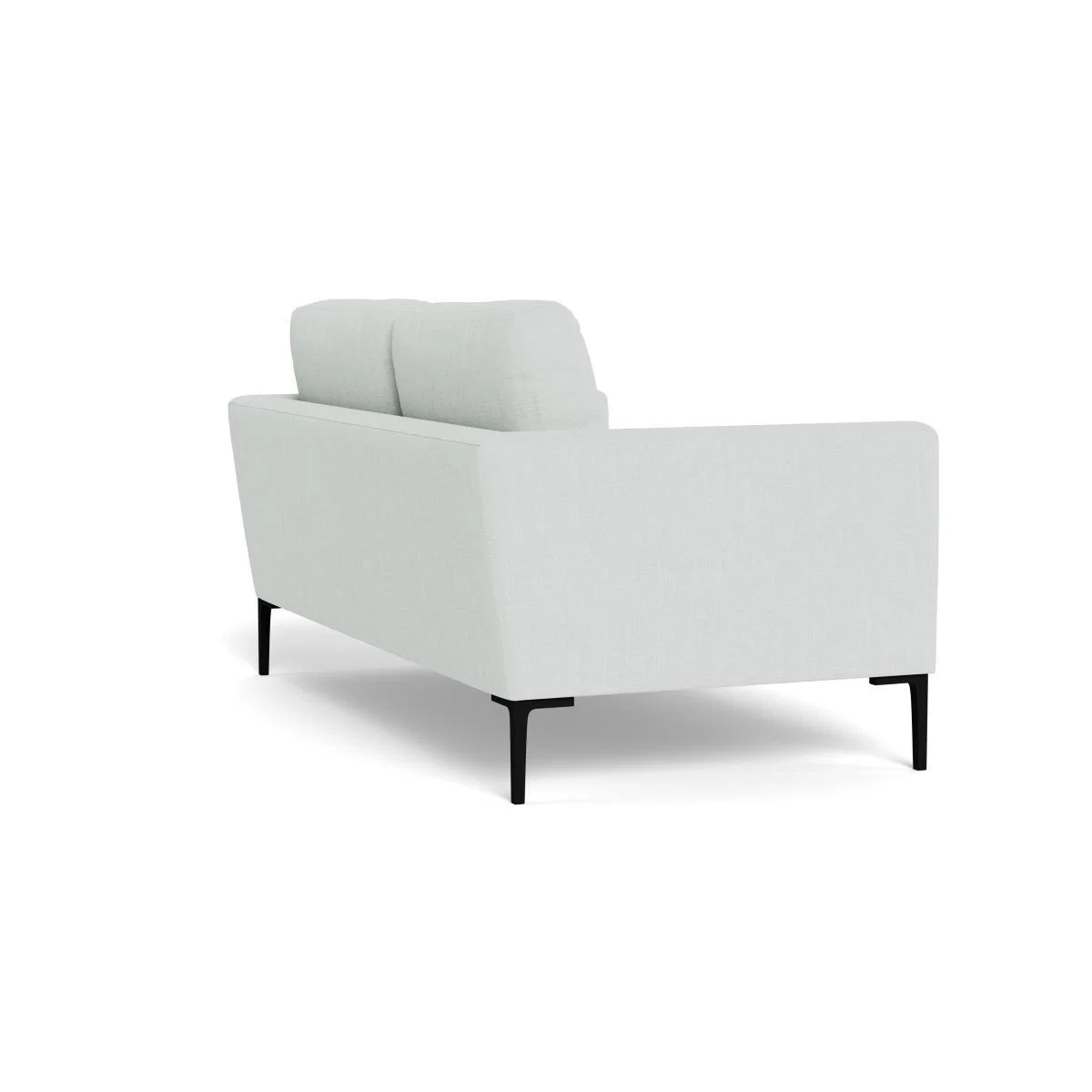 Heal's Eton 2 Seater Sofa Broad Weave Tin Brass Feet - Heal's UK Furniture – image 4