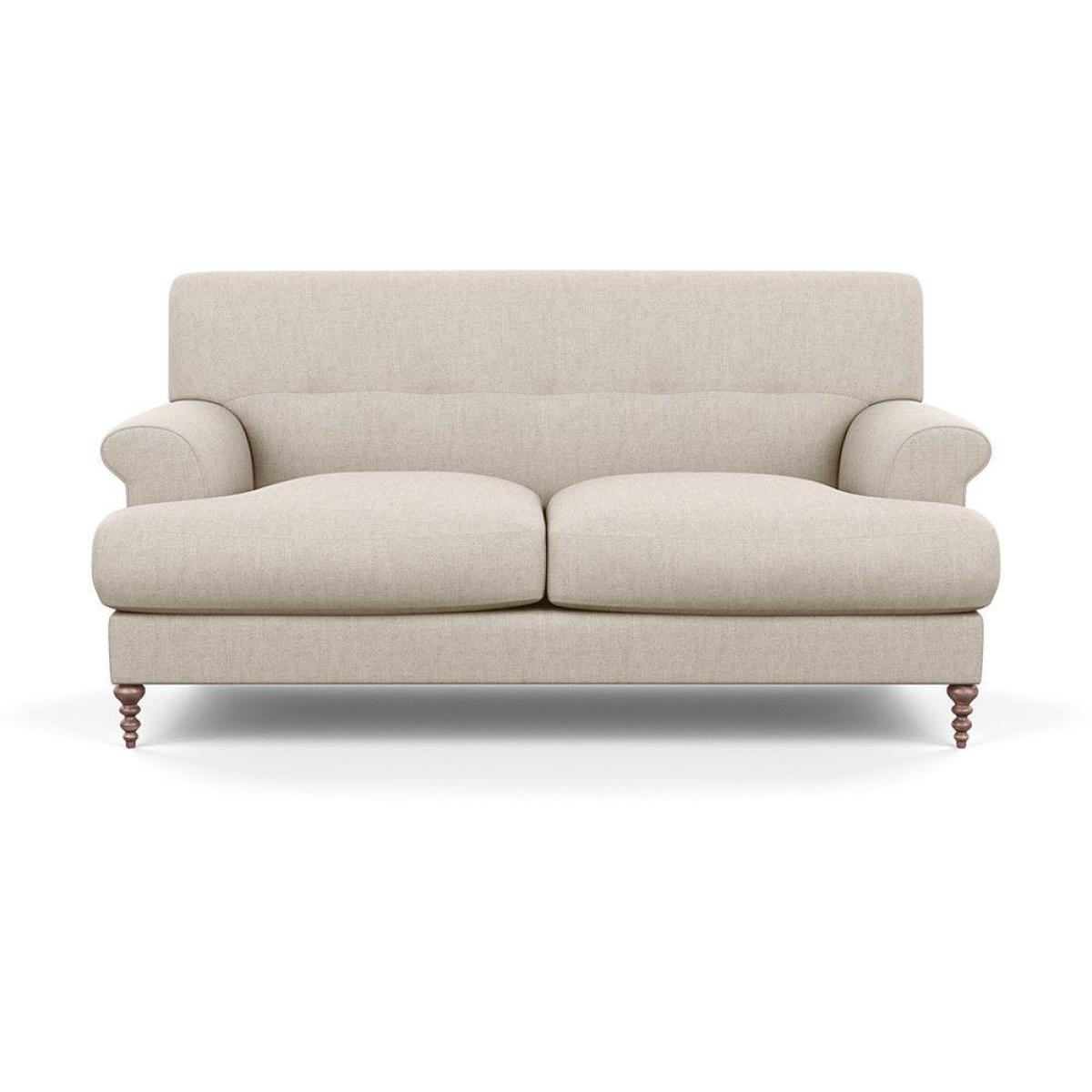 Scp Oscar 2 Seater Informal Sofa Velvet Charcoal Walnut Feet - Heal's UK Furniture – image 11