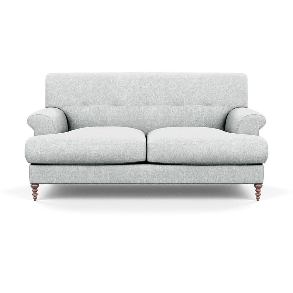 Scp Oscar 2 Seater Informal Sofa Velvet Charcoal Walnut Feet - Heal's UK Furniture – image 12