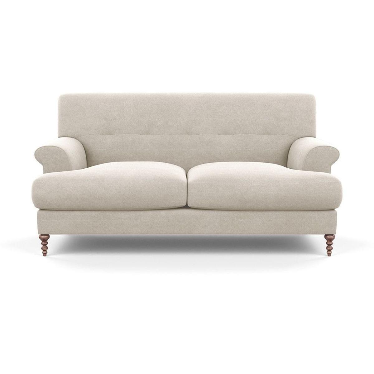 Scp Oscar 2 Seater Informal Sofa Velvet Charcoal Walnut Feet - Heal's UK Furniture – image 15