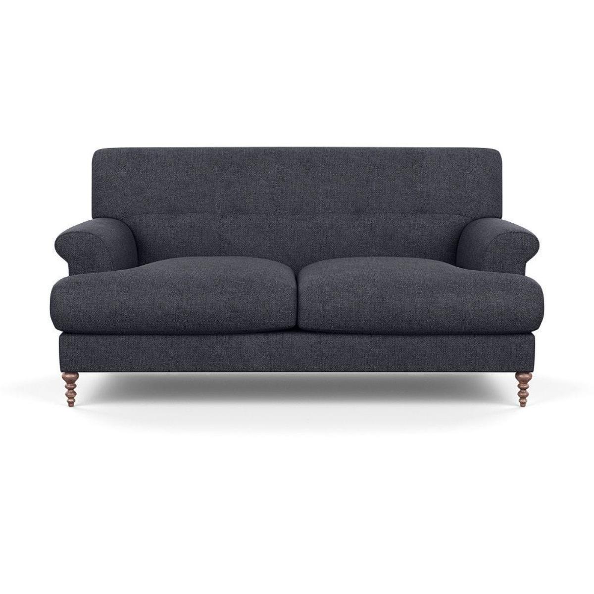 Scp Oscar 2 Seater Informal Sofa Velvet Charcoal Walnut Feet - Heal's UK Furniture – image 8