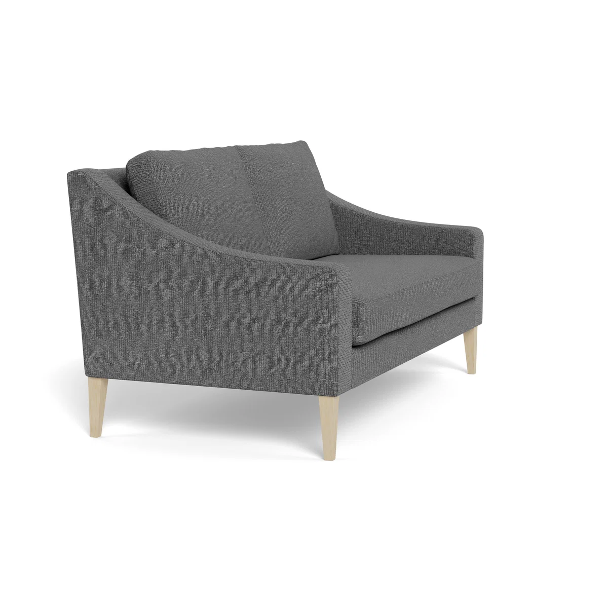 Heal's Richmond 2 Seater Sofa Tejo Recycled Noir Natural Feet – image 3