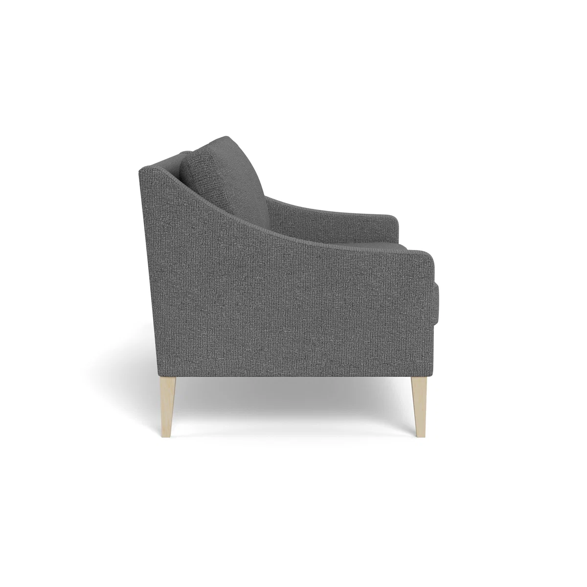 Heal's Richmond 2 Seater Sofa Tejo Recycled Noir Natural Feet – image 4