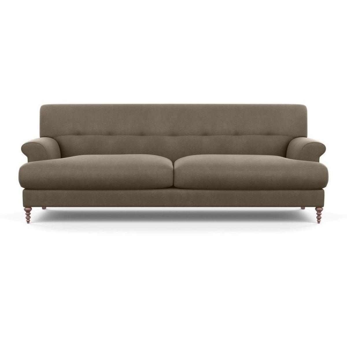 Scp Oscar 2 Seater Formal Sofa Velvet Midnight Walnut Feet - Heal's UK Furniture – image 14