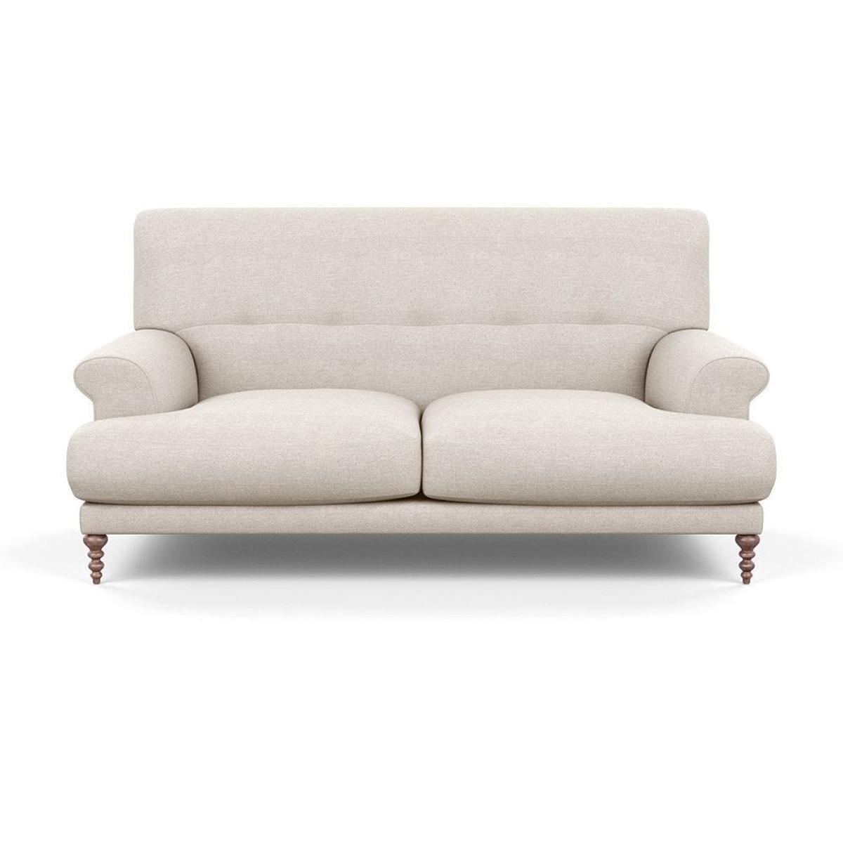 Scp Oscar 2 Seater Formal Sofa Velvet Midnight Walnut Feet - Heal's UK Furniture – image 19