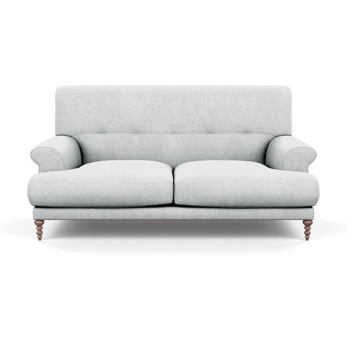 Scp Oscar 2 Seater Formal Sofa Velvet Midnight Walnut Feet - Heal's UK Furniture – image 3